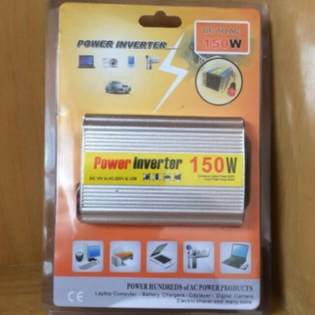 Power inverter 150w / 150 watt dc to ac car