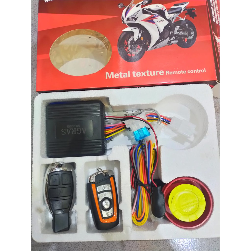 ALARM REMOTE SEPEDA MOTOR PNP MATIC SCOOPY BEAT VARIO MIO LEXI NMAX PCX AEROX VIXION SATRIA FU CB150R