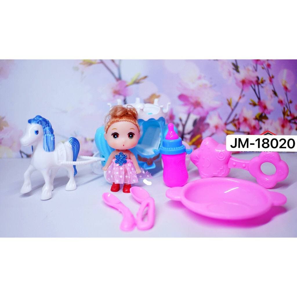 MAINAN ANAK-ANAK CANTIK KERETA CINDERELLA KIDSPLAY JM 18020