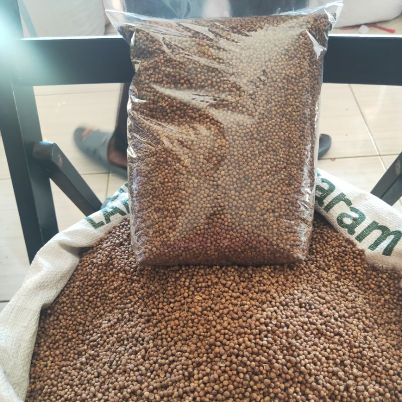 

KETUMBAR ORGANIk, ketumbar hitam, Coriandrum sativum