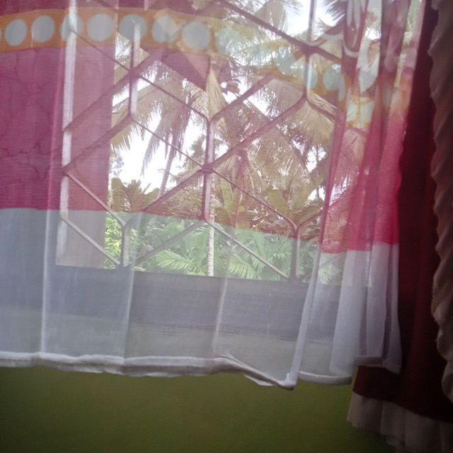 Gorden Vitrase Daleman  Tipis Trsanparan Motif Bunga Gorden Siang Gorden Jendela Gorden Pintu  Kamar