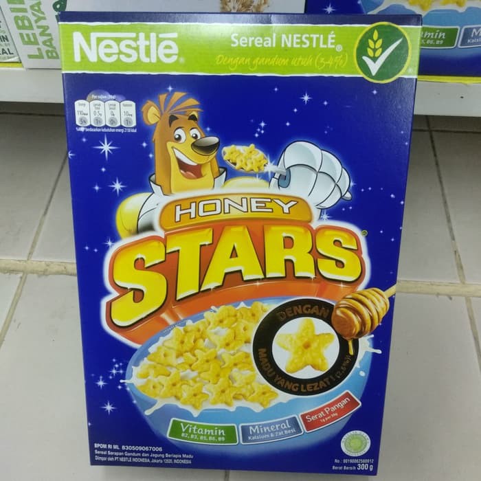 

Nestlé HONEY STARS Cereal 300gr