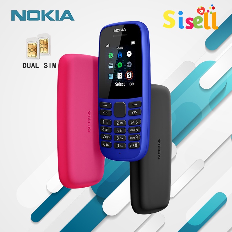 Nokia 105 2019 Dual Sim bahasa indonesiao