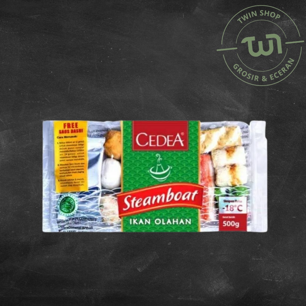 

STEAMBOAT SET CEDEA 500 G
