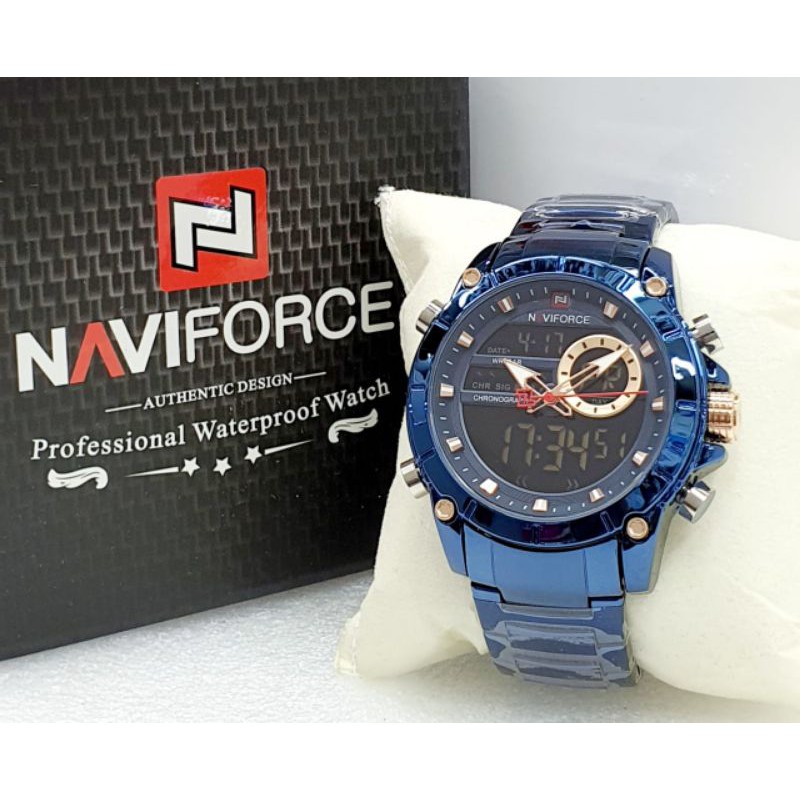 Jam tangan NAVIFORCE NF9163 | Jam tangan pria Original garansi 1tahun COD Best seller