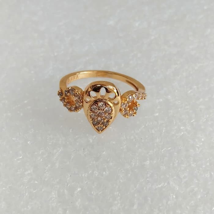 cincin berlian xuping mewah terbaru-perhiasan lapis-yxy Ay050