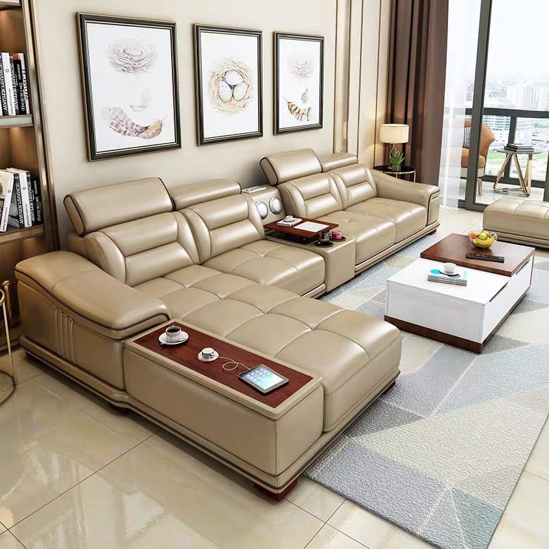 sofa minimalis Letter-U ruang tamu