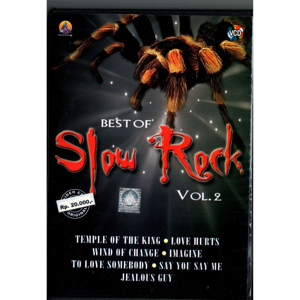 VCD KARAOKE BEST OF SLOW ROCK VOL.2 TEMPLE OF THE KING