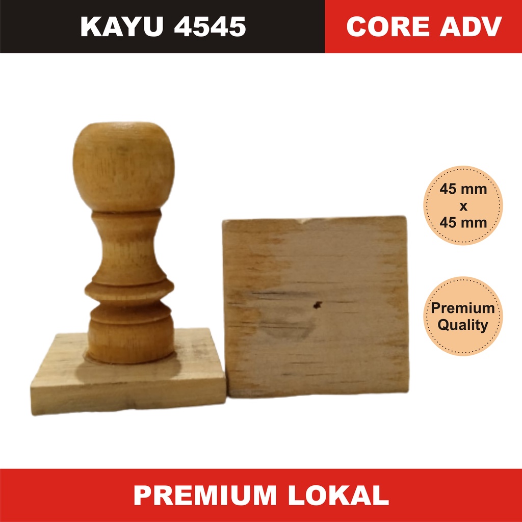 

Gagang Stempel Kayu 4545