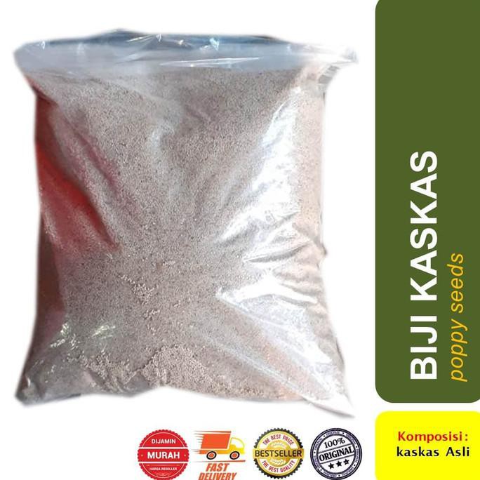 

Biji Kaskas 1000 Gram (Poppy Seeds)