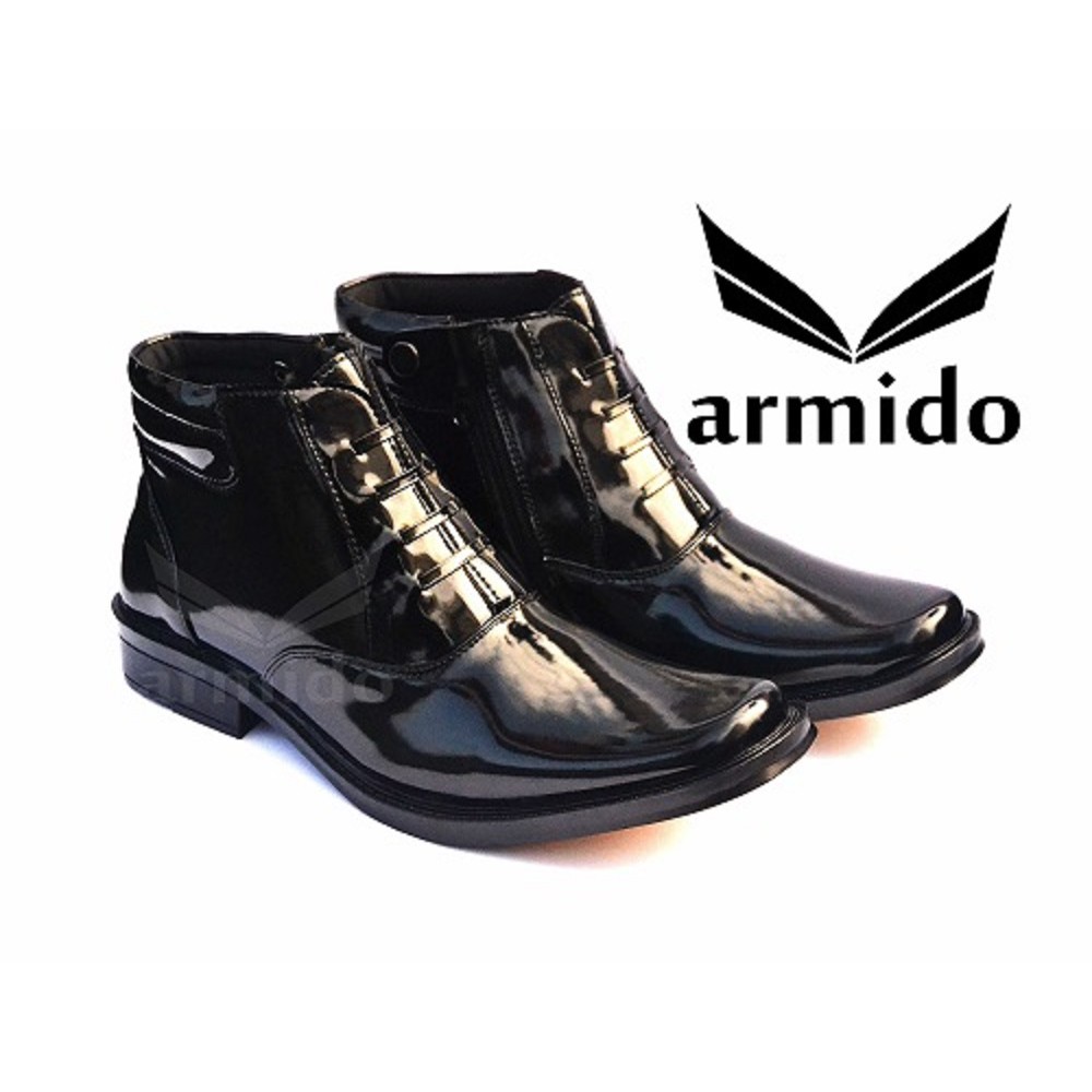 ARMIDO SEPATU PDH KILAP RESLETING TNI POLRI SECURITY KULIT VR-03