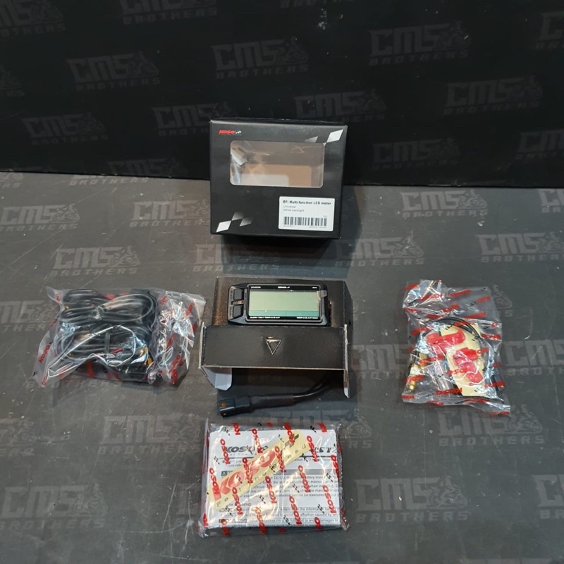Efi Multi Function Koso LCD Meter White Backlight Universal Original