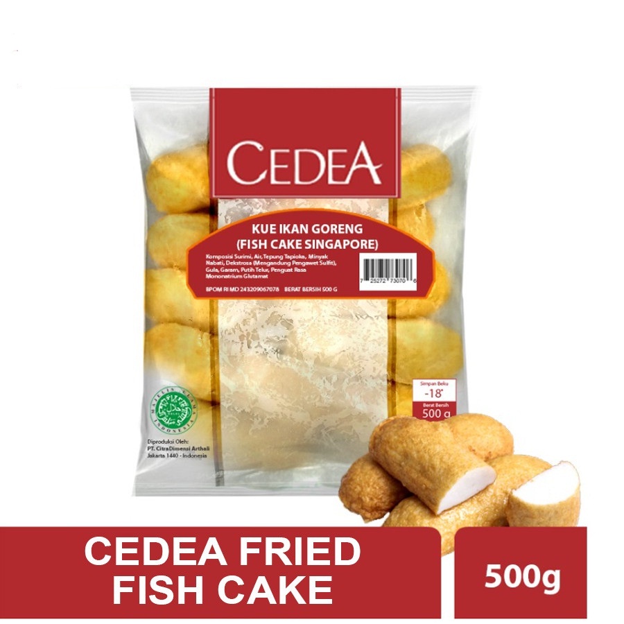 

KUE IKAN GORENG CEDEA 500GR FRIED FISH CAKE HALAL