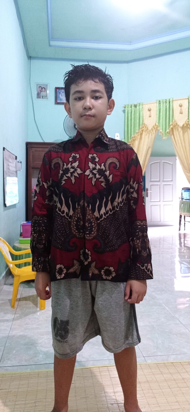 Kemeja Batik Anak Umur 3 Sampai 10 Tahun - Harga Termurah - Seragam Sekolah Anak - Grosir Dan Eceran