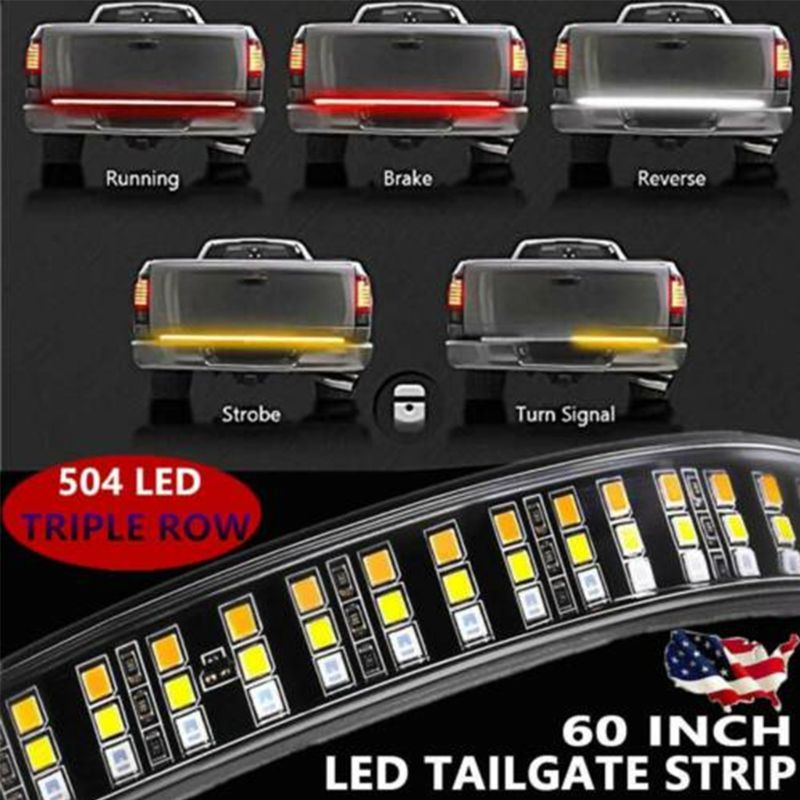 Cre Lampu Strip LED 60 &quot;Multifungsi Untuk Stop Lamp Dan Sein Mobil