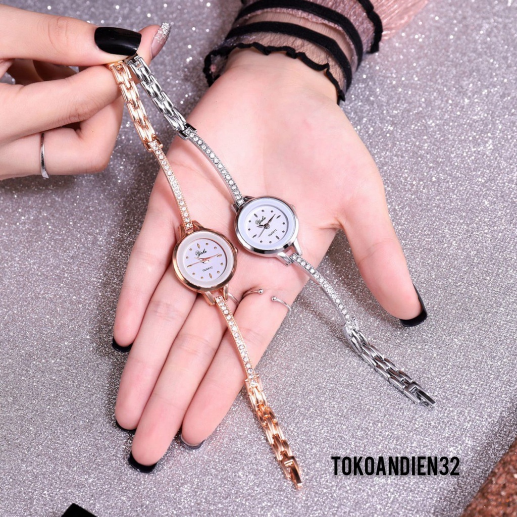 Jam Tangan ARABELLE Diamond Analog Digital Watch jam Tangan Wanita Fashion wanita surabaya Shshd Jam