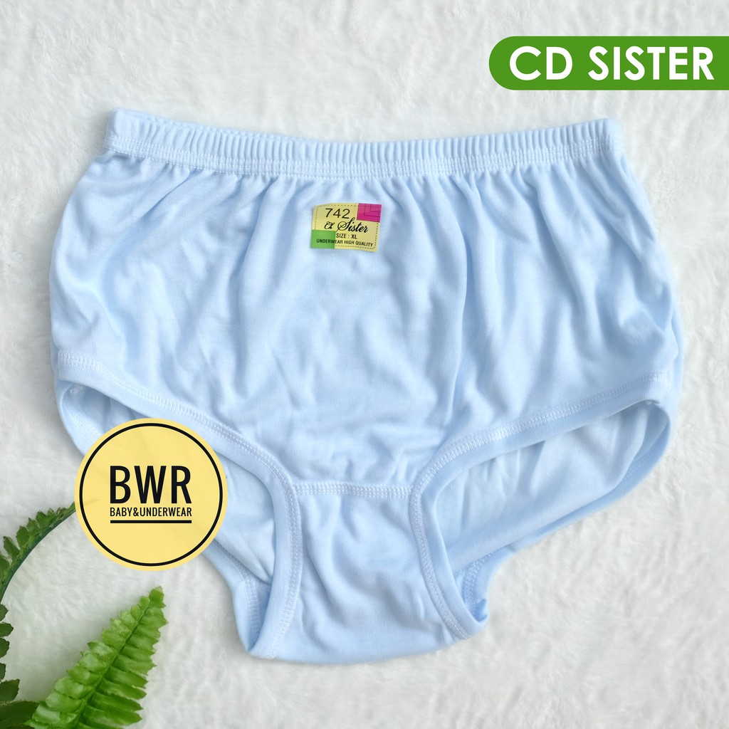 CD SISTER | Celana Dalam Wanita Dewasa Sister [VI HA7-LA7] Murah Berkualitas - Bwr