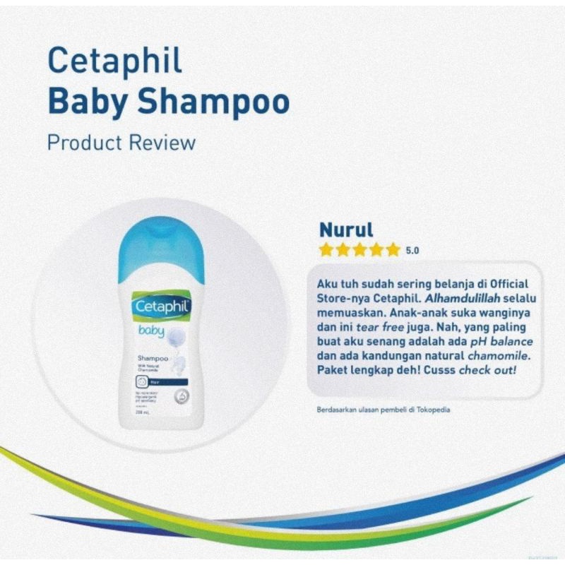 Cetaphil Baby Shampoo 200 ml - Shampo Bayi