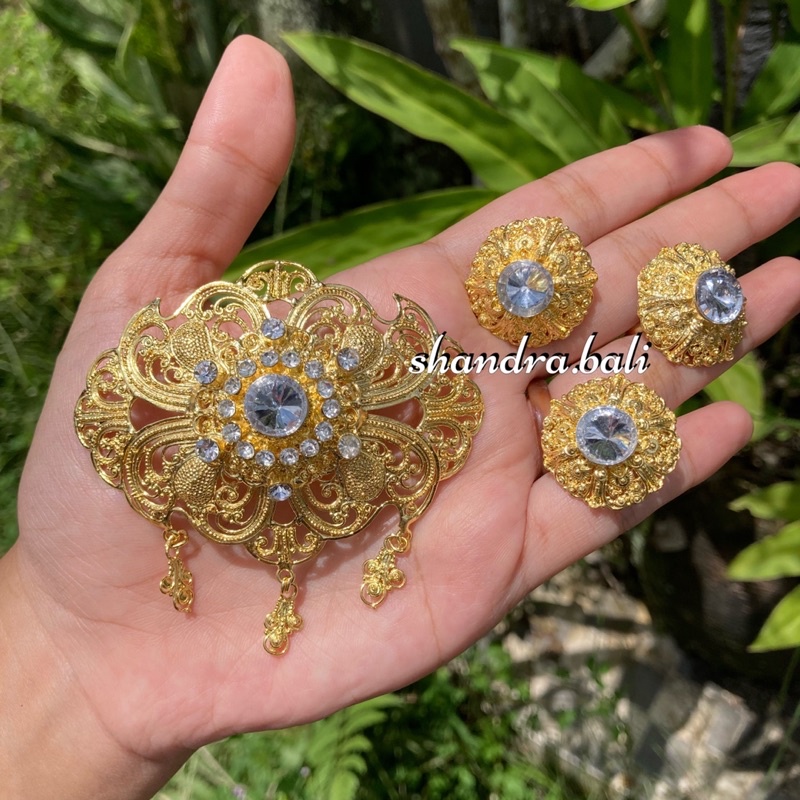 set bros alpaka patra kebaya Alpaka Gold Bali