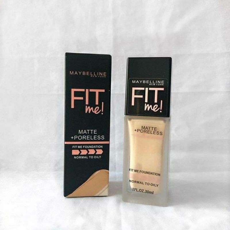 Maybelline Fit Me Foundation / Fit Me Matte + Poreless Normal To Oily