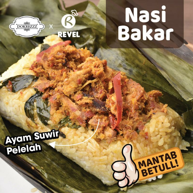 

Nasi Bakar Ayam Suwir Palalah