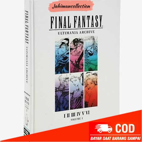 

✨ BISA COD ✨ Paket bundle buku Final Fantasy Ultimania 1 dan 2