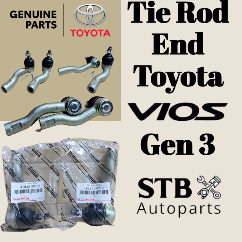 Tie rod end toyota Vios gen3-OEM Made in Thailand
