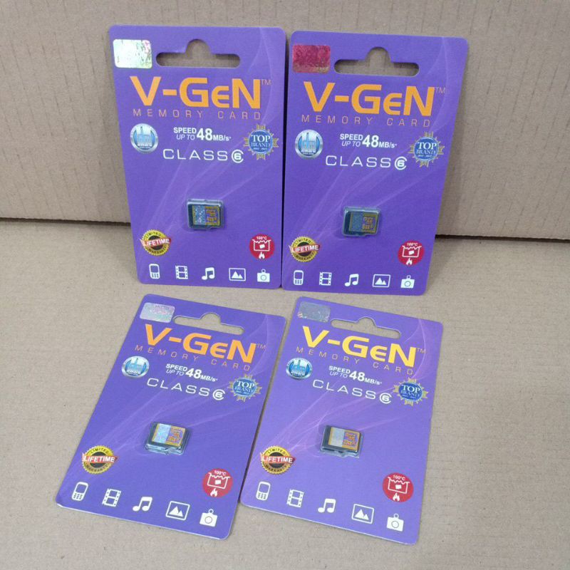 [ORIGINAL - CLASS 6] V-GEN MEMORY CARD 8GB MEMORY 8GB V-GEN ORIGINAL