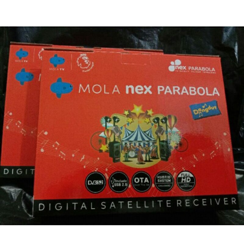 Receiver Nex Parabola Merah