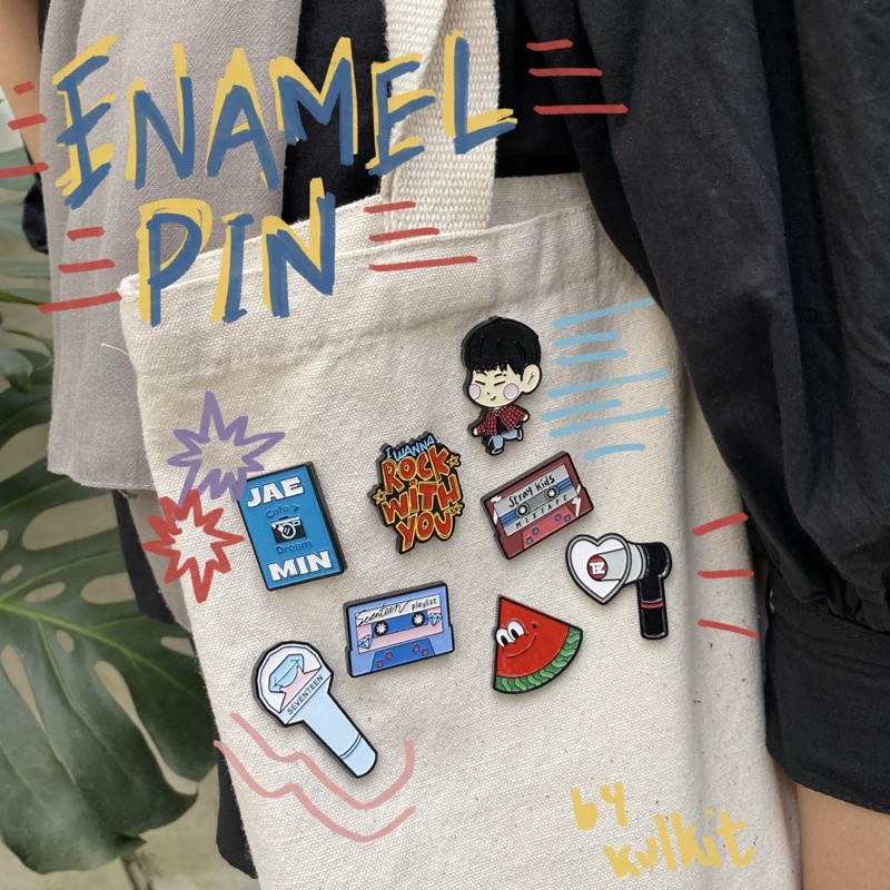 Enamel pin by kulkit (NCT DREAM 127, THE BOYZ, STRAY KIDS)