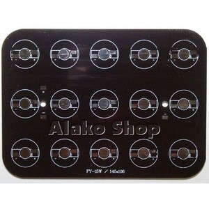 PCB 15W Aluminium HPL 15 LED (Seri)