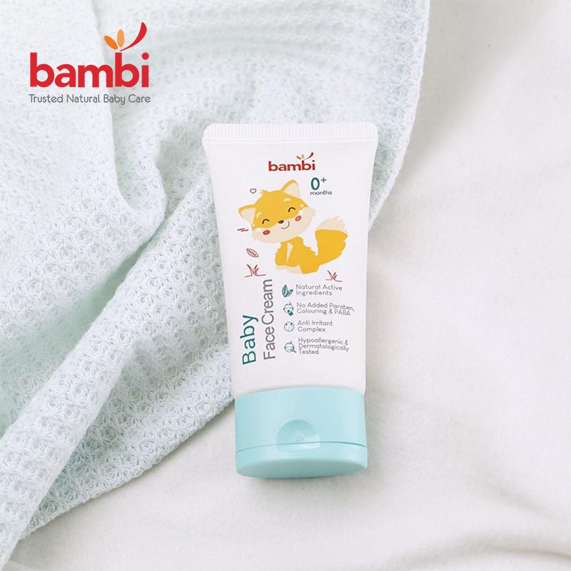 Bambi Baby Face Cream 50ml 8409/baby cream/perawatanbayi