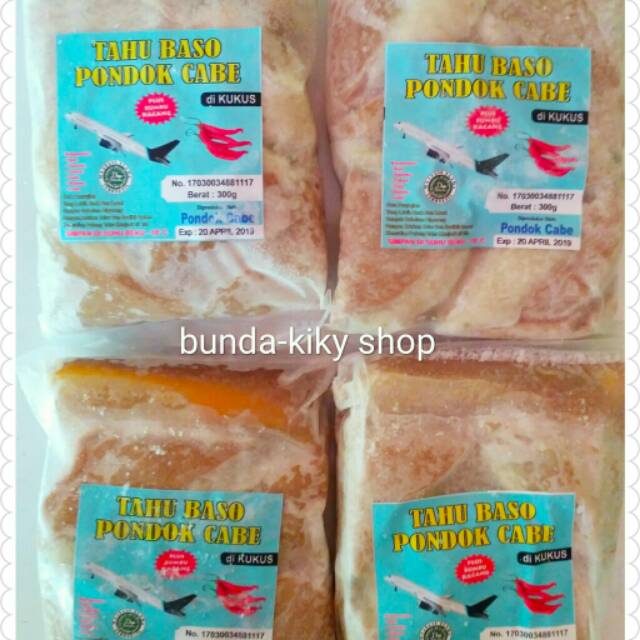 

Tahu Bakso Sambal Kacang Pondok Cabe