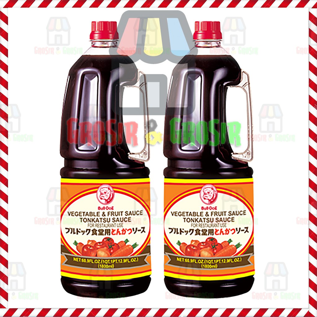 

BULLDOG Vegetable Fruit Sauce ( Tonkatsu Sauce ) 1,8 Ltr