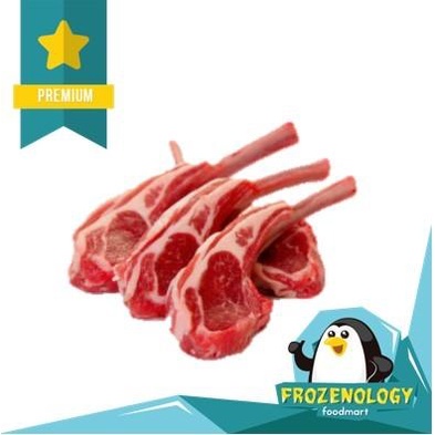 

Meat | Lamb Chop Aus Daging Iga Domba Muda 500 Gram Halal Premium