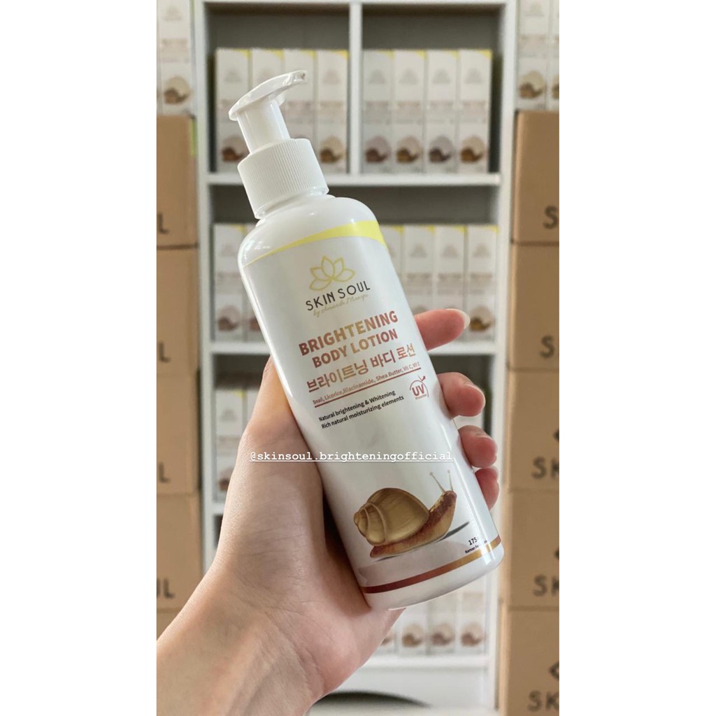 Lotion Pemutih / Skinsoul / Skinsoul Brightening / Skinsoul Brightening by Amanda Manopo