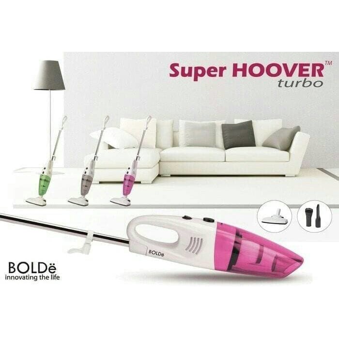 BOLDE Vacum Cleaner / Alat Hisap Debu Super Hoover Turbo Series