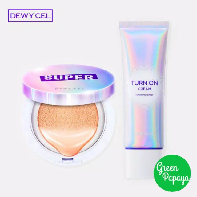 DEWYCEL WHITENING SET (PRIMER + CUSHION)