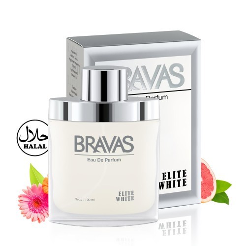 BISA COD - PARFUM WANITA ORIGINAL BRAVAS ELITE WHITE EDP [100ML] - ORIGINAL SINGAPORE
