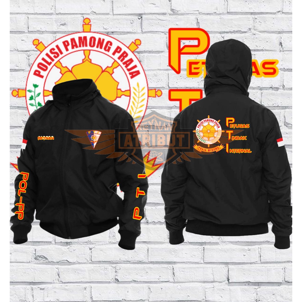 jaket bomber pol pp pti/ jaket bomber satpol pp pti/ jaket bomber pti/ jaket pti