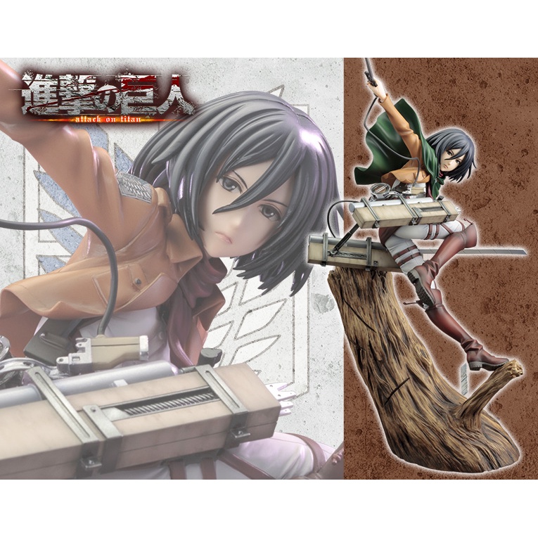 Kotobukiya ARTFX J Mikasa Ackerman Renewal Package ver.