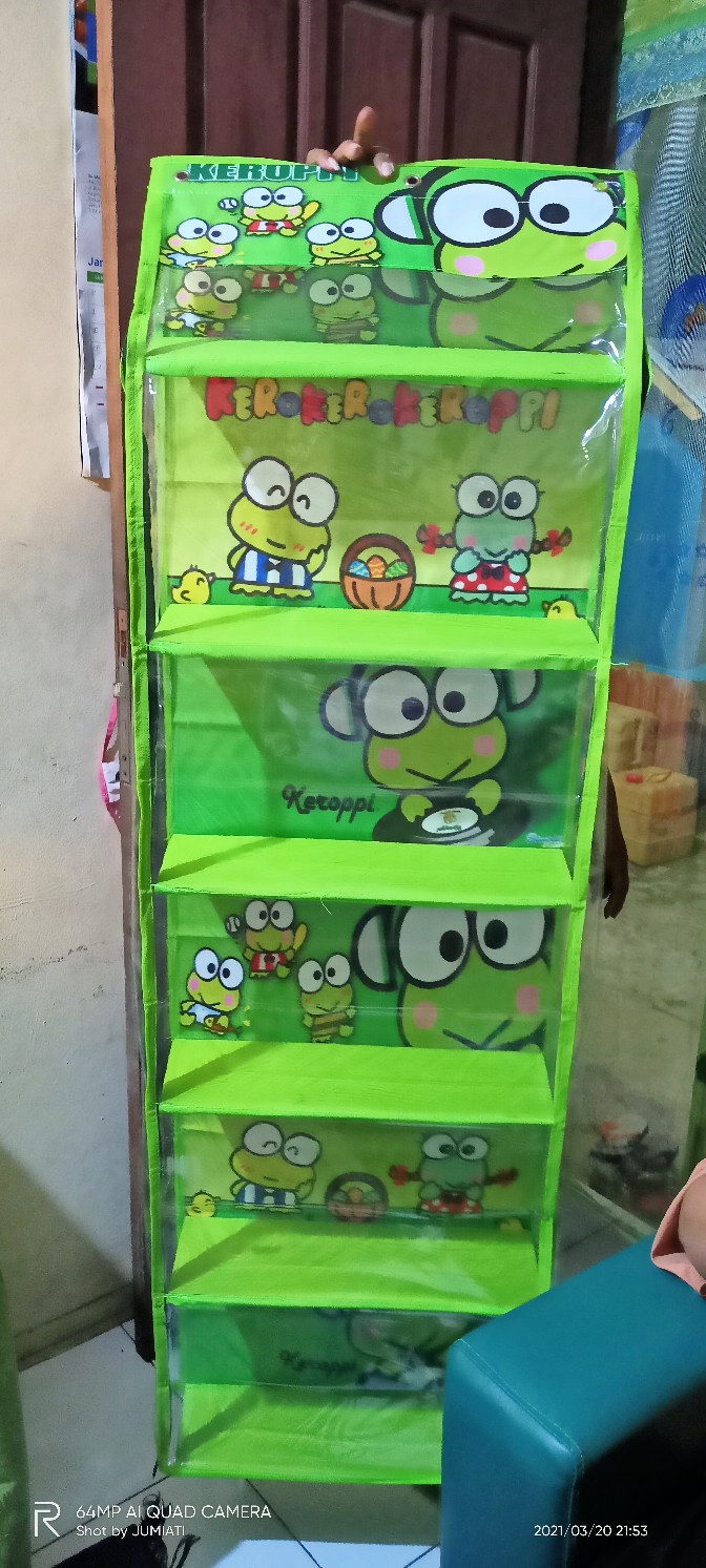 Tempat Tas Karakter Mika Tebal 0,20