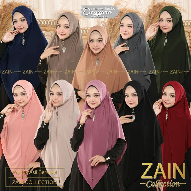jilbab khimar dayyana jumbo original zain | JA-1