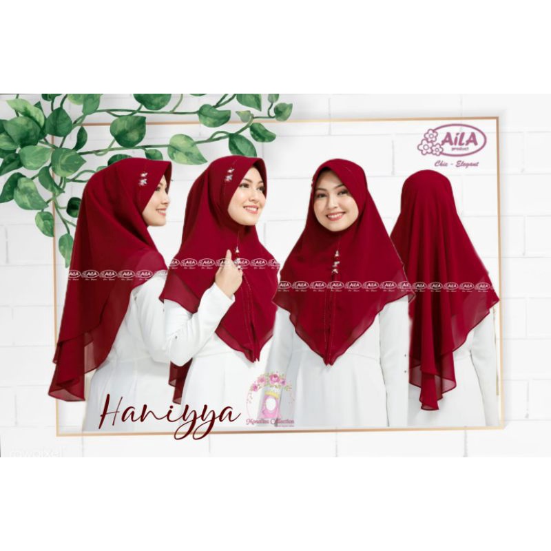 Haniyya ori by Aila product / Hijab Jilbab Haniyya