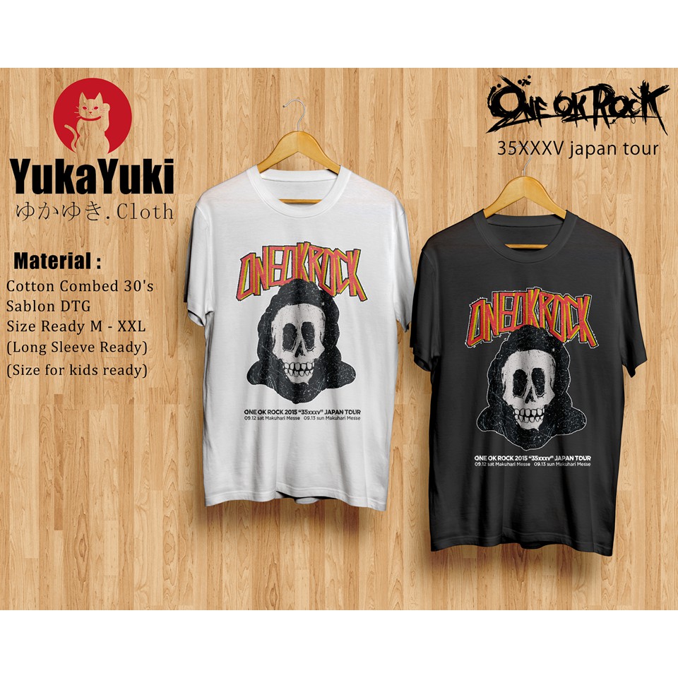 Kaos One Ok Rock - 35XXXV Japan Tour