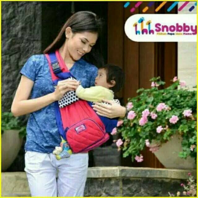 Gendongan bayi gendongan samping Snobby