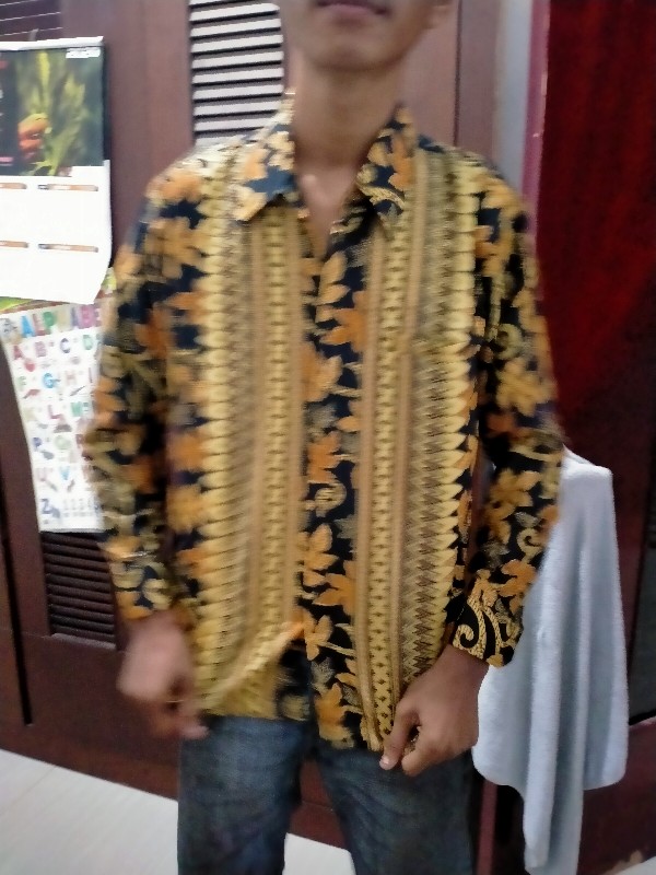Kemeja Batik Lengan Panjang/kemeja Terbaru/kemeja Muraha/motif Paya Gold Maron Biru Pink Silfer