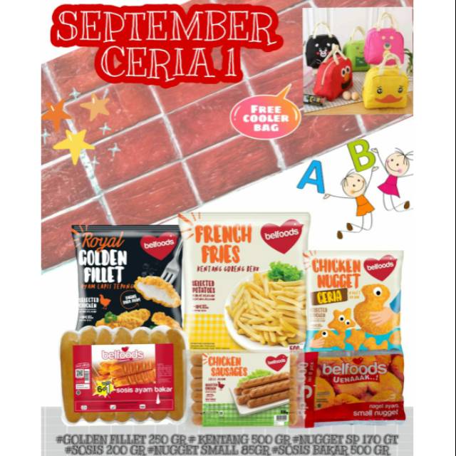 

Paket promo september ceria by Belfoods