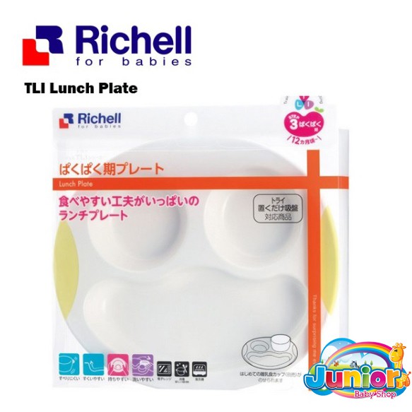 Richell Lunch Plate - 98876 - Piring makan