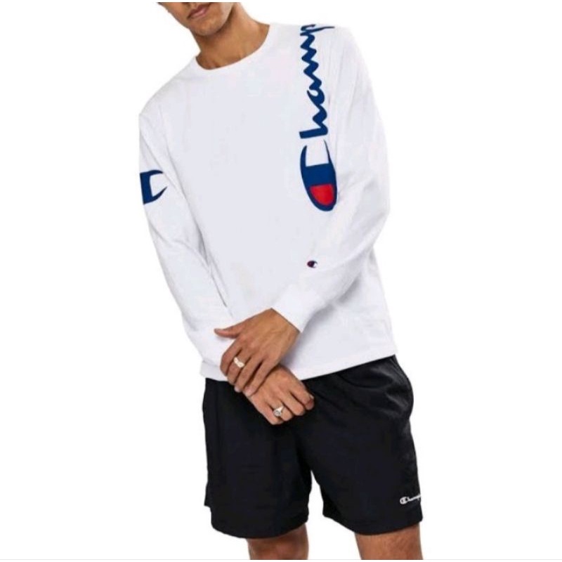 KAOS CHAMPION LENGAN PANJANG ORIGINAL MADE IN INDONESIA